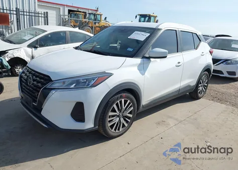 2021 Nissan Kicks Sv Xtronic Cvt z USA, uszkodzony, nr VIN 3N1CP5CV1ML485645